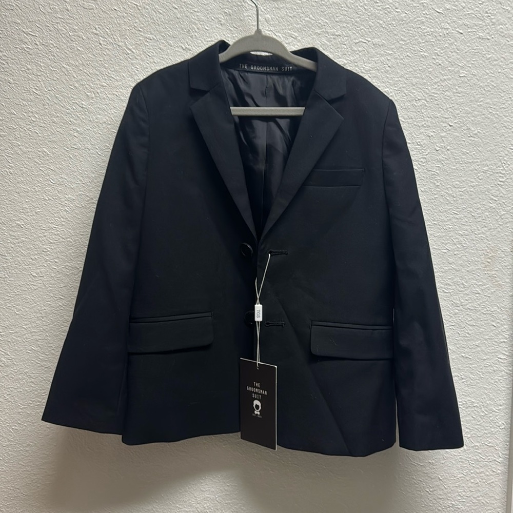 Black Boys’ Groomsmen Suit Jacket New with tags